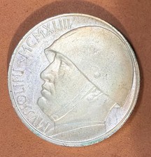 1943 ITALY 20 LIRE MUSSOLINI