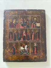 Icona con Madonna Apostoli e