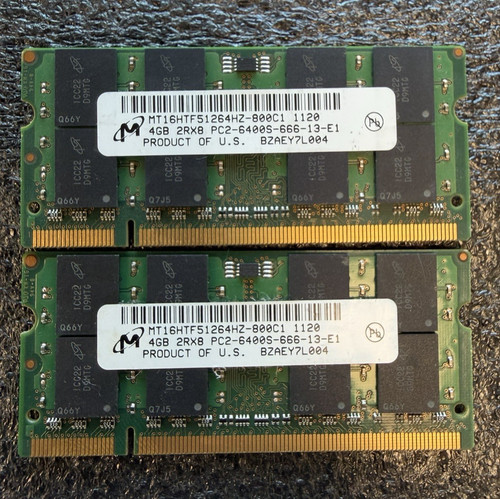 Micron 8gb kit ddr2 - micron,