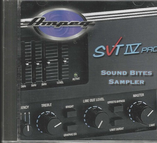 Ampeg svt 4pro - cd, sound