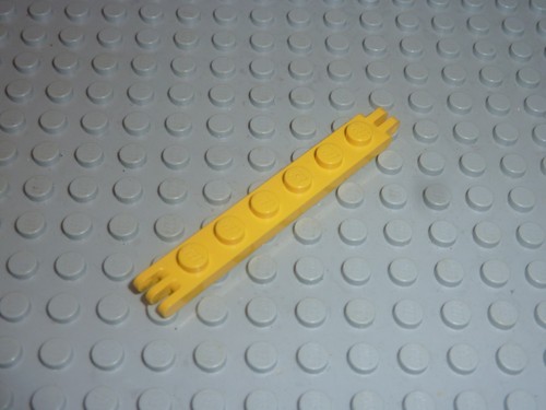 Lego yellow hinge plate 4504 - hinge,
