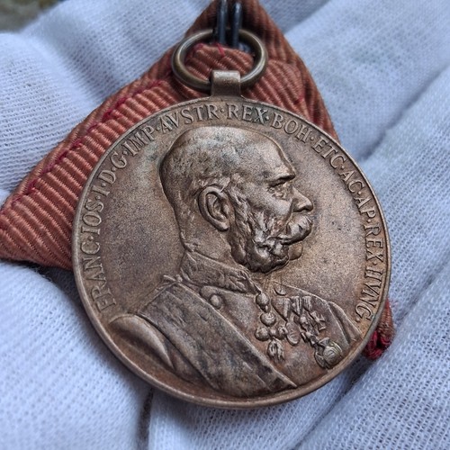 Medaglia austria francesco - medaglia,