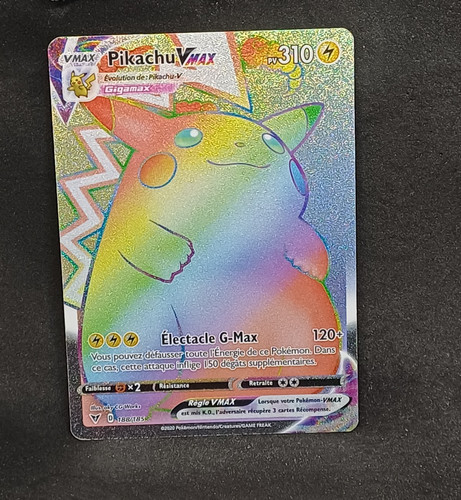 Carte pokémon pikachu - (cs2),