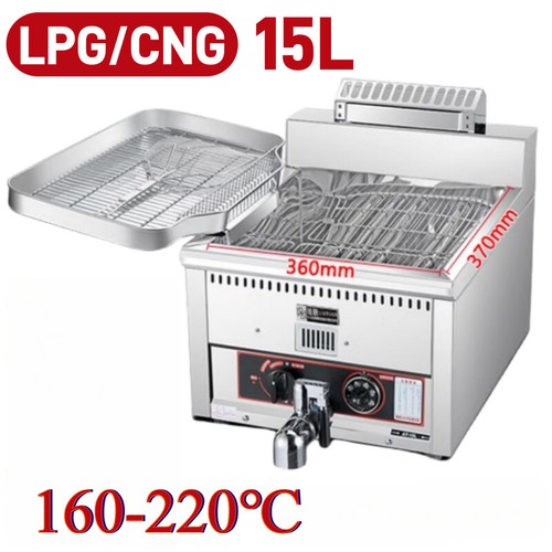 Friggitrice gas naturale gpl - a,