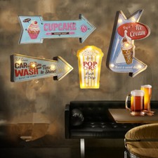 Insegne luminose led retrò - insegne,