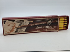 Set di matite vintage Swan Pencil Co Carb Othello 11 Colori Giallo 1400 Germany