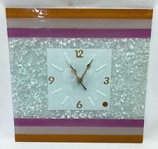 Orologio da parete in vetro di Murano Ca del Doge Venezia 39x39 cm arredo