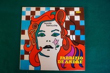 FABRIZIO DE ANDRE' NUVOLE BAROCCHE" RRC RCP 704 SENZA TITOLI IN COVER NM/NM
