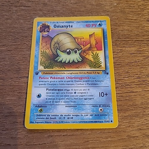 Omanyte prima edizione - 52/62,