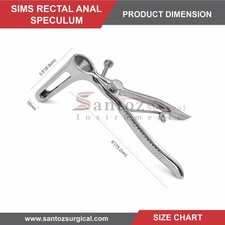 Sims Speculum Anale Rettale 6"