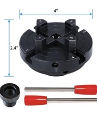 Set Mandrino Tornio Legno 4