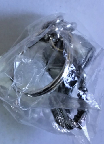 Portachiavi casco pilota jet