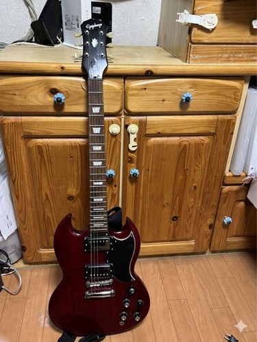 Epiphone 400 cherry - sg, 1998