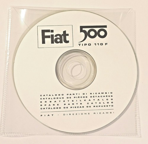 Catalogo parti ricambio - cd,