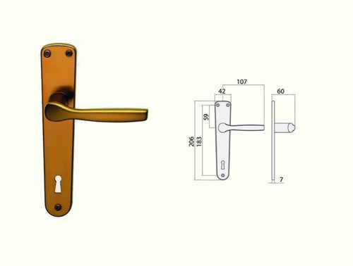 Coppia maniglie gabri alox - coppia,