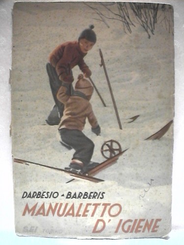 Vecchio manualetto igiene - vecchio, d