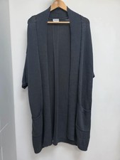 Cardigan aperto Jigsaw grigio