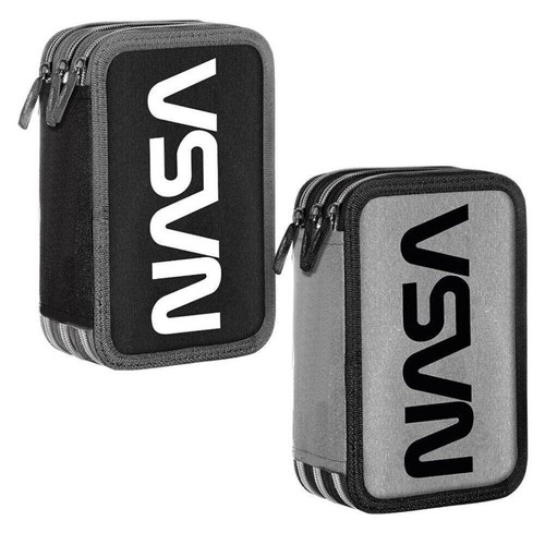 Astuccio triplo nasa grigio - nasa,