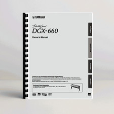 Yamaha DGX-660 Manuale