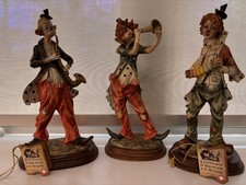 Set 3 statuine pagliaccio