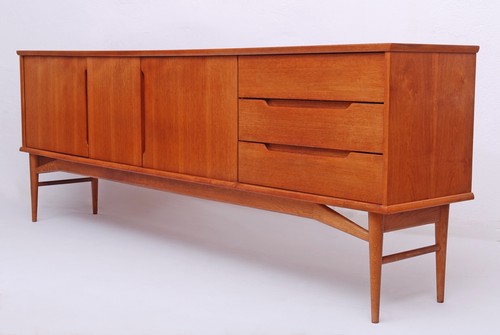 Sideboard teak vintage anni - sideboard, in
