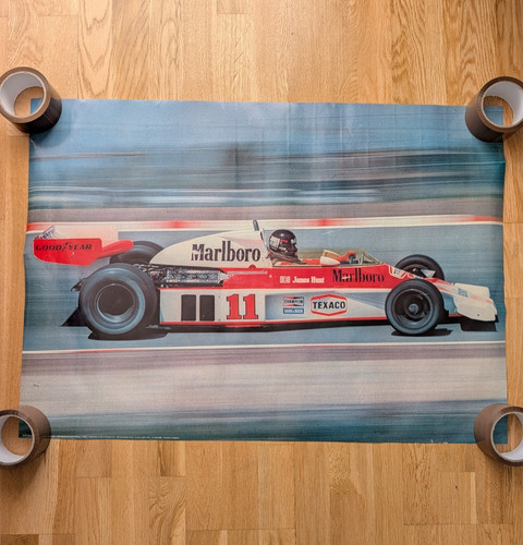 Poster originale james hunt - poster,