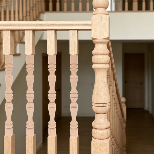 Count ringhiere legno stile - 2,