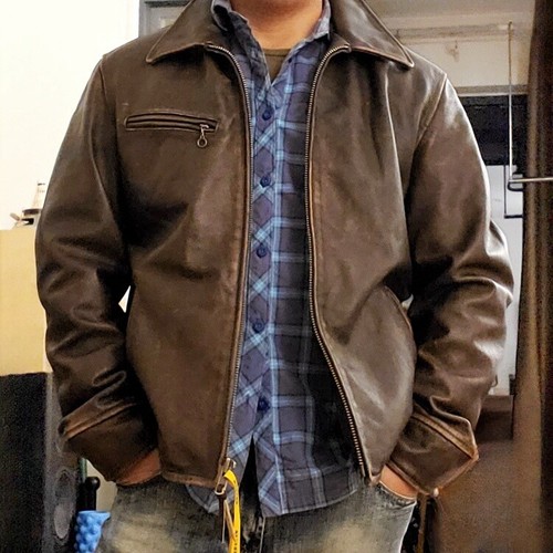 Giacca casual uomo lavata