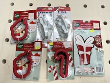 Stock 6 Stampi Per Dolci Natalizi Assortiti