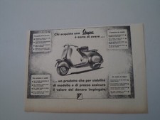 advertising Pubblicità 1950 VESPA