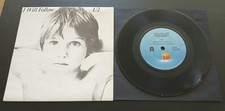 U2 I Will Follow 7" single New zealand Unique Boy Sleeve