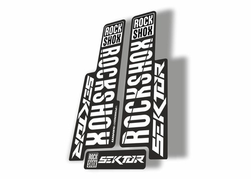 Adesivo rock shox sektor 2018 - adesivo,