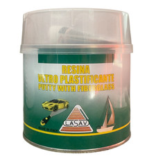 Stucco vetroresina Stucco in pasta per vetroresina con catalizzatore 375ml