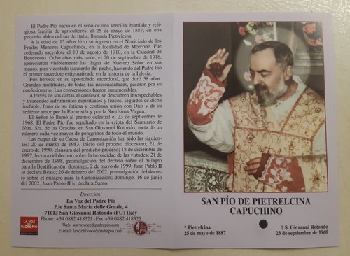 Padre pio reliquia - reliquia,