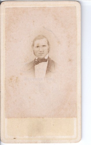 Foto cdv ritratto uomo - cdv, di