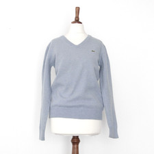 Maglione azzurro in lana