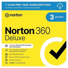 Norton 360 Deluxe Antivirus