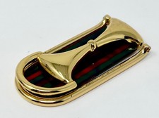 Fermasoldi vintage Gucci oro e