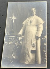 Pio XI,  Cartolina fotografica Amilcare Guarnieri MI E.V.R.