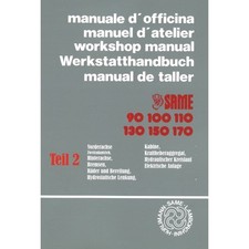 Same Trattore 90 100 110 130 150 170 Parte 2 Manuale Riparazione Manuale Officina