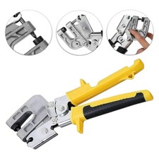 PINZE PER CHIGLIE PINZA PUNZONATRICE DOPPIA LEVA CARTONGESSO METALLO ZINCATI