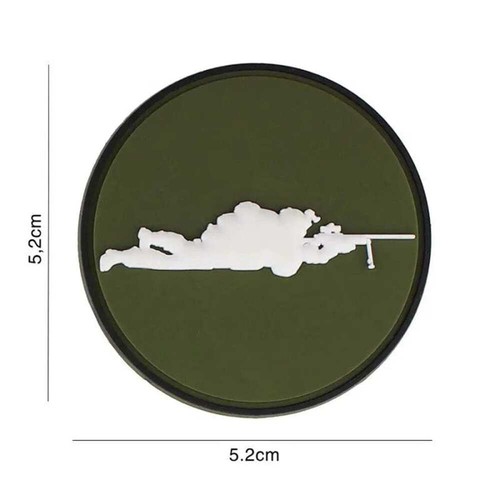 Patch sniper fondo verde - sniper,