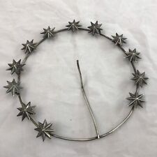 Stellario argento diametro 13 cm Madonna arte sacra stars silver 