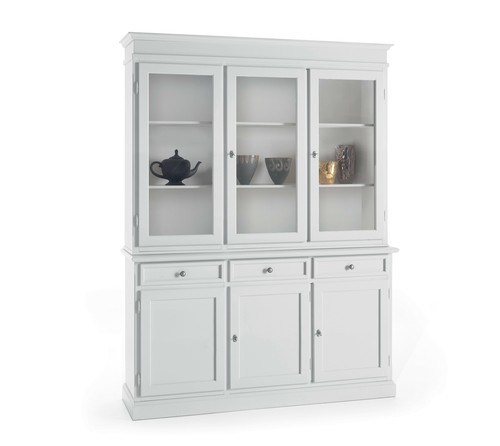 Credenza vetrina base alzata - e,