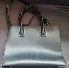 Borsa jet set in pelle nera Michael kors