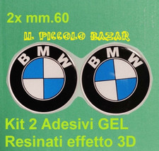 2 Adesivi BmW GEL mm60