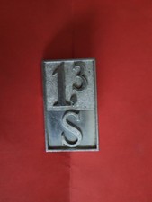 Fregio Stemma Lancia Fulvia Coupè 1,3 S Alluminio Originale Badge Logo