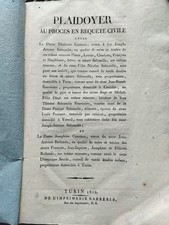 Plaidoyer in Francese causa