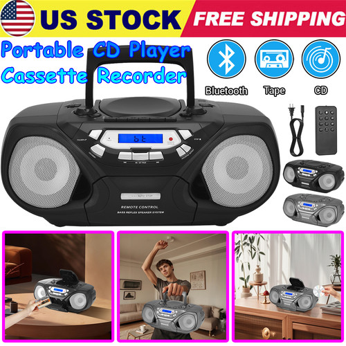 Lettore portatile boombox - lettore, cd