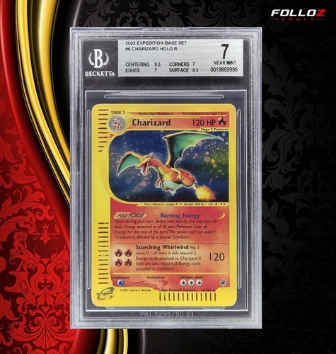 Carta pokemon charizard holo - carta,